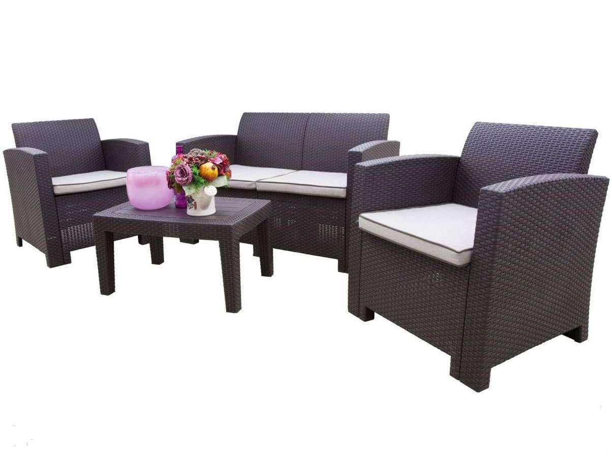 Лаунж комплект мебели Rattan Comfort 5
