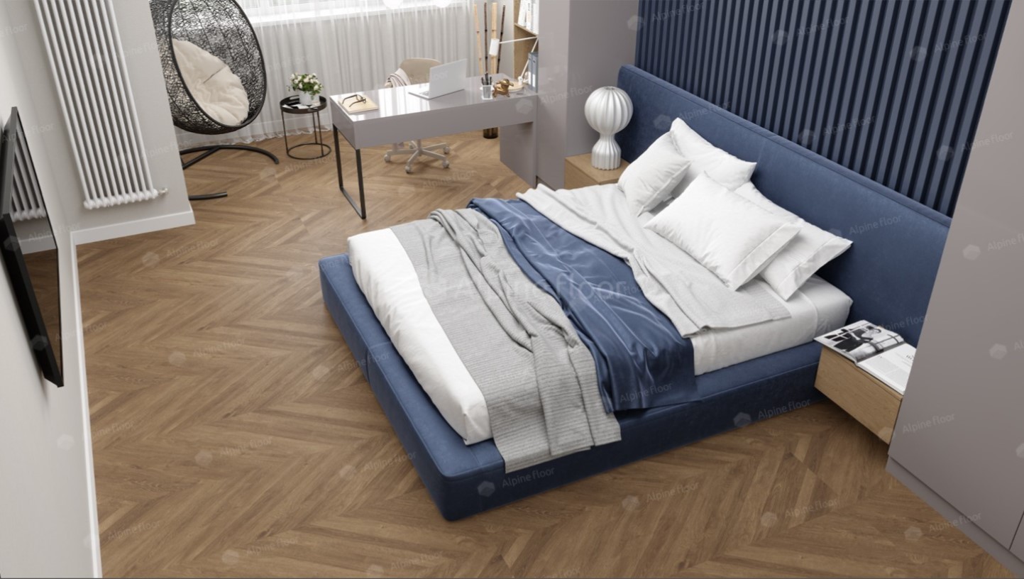 Кварцвинил alpine floor. Кварцвиниловая плитка Alpine Floor easy line Eco 3-25 французская елочка.