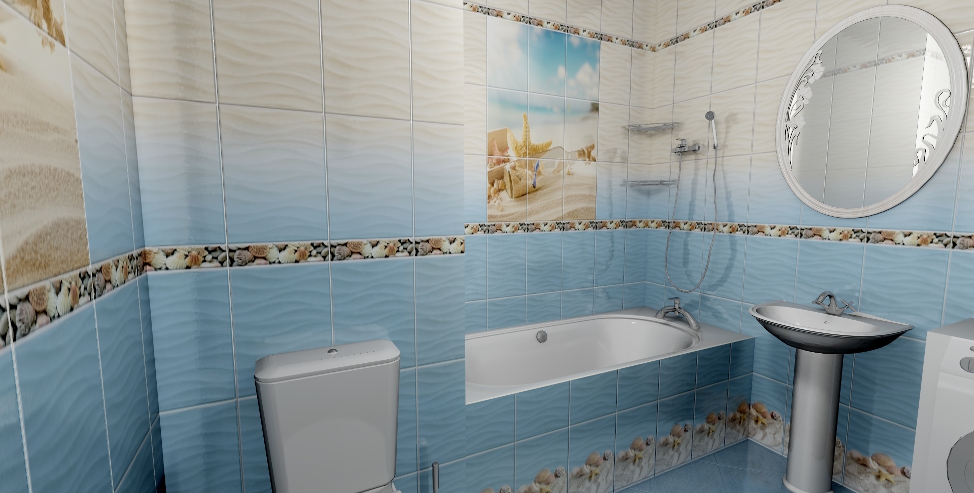 Дизайн ванной комнаты отделка стеновыми панелями