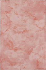 Керамическая плитка Шахтинская плитка (Unitile) ШП Муаре настенная розовая спутник 