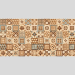 Керамическая плитка Golden Tile Декор Counrty Wood 2ВБ311 