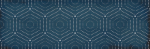 Керамическая плитка Lasselsberger Ceramics Декор Парижанка Геометрия синий 1664-0180 