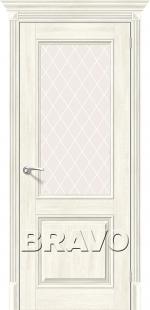 Двери Межкомнатные Неоклассик-33 Nordic Oak СТ-White Сrystal 