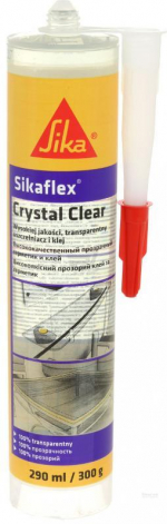 Паркетная химия Sika Клей Sikaflex Crystal Clear 