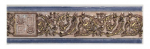 Керамическая плитка Евро-Керамика ЕК Иберия бордюр 08IB0046G0600209 синий 