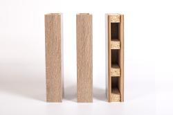 Колонна интерьерная сборная Дуб Винтаж 2800*120*54 мм