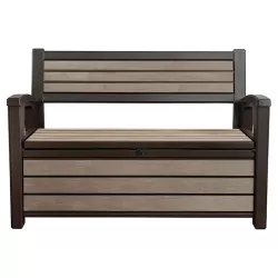 Сундук-лавочка Hudson Storage Bench коричневый