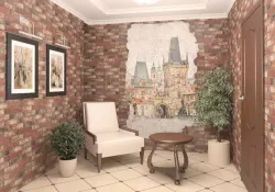 Состаренный кирпич 01450