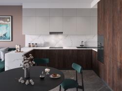 Столешница FS125 S1/1 Мрамор Ольхон 3000*600*38 мм 1 завал матовая