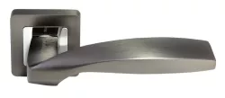 Дверная ручка DIY MH-45 GR/CP-S55 графит / полированный хром