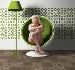 Полукоммерческий  линолеум Chocolat 549