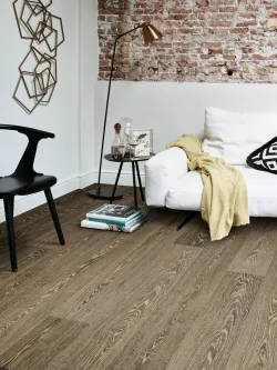 Бытовой утеплённый  линолеум Barn wood 846