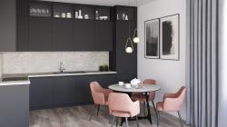 Столешница FS077 B3/1 Кунашир 3000*600*38 мм 1 завал матовая