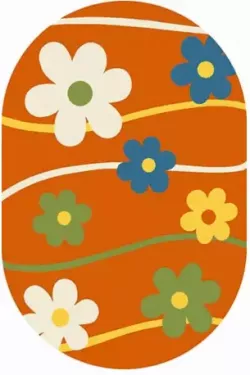 1021 ORANGE ОВАЛ
