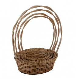 Корзина для цветов Классик овальная