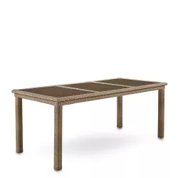 Набор мебели 8+1 T365/Y380B-W65 8PCS Light Brown