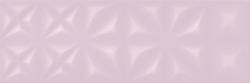 Плитка настенная Lila рельеф розовый LLU072D