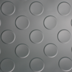 линолеум Резиновое покрытие Comfortway монетка серая