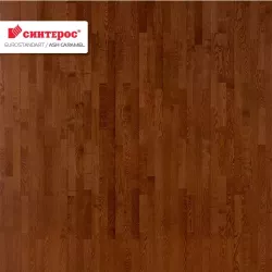 Трехполосная паркетная доска Ash Caramel