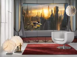 8-483 Star Wars Coruscant View