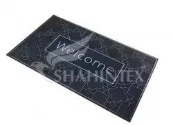Коврик придверный резиновый с покрытием SHAHINTEX 40*60 SH assorty