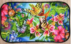 Бабочки в цветах