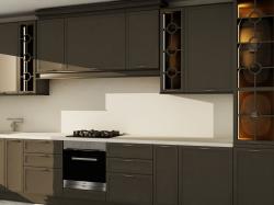 Столешница FS011 S2/1 Ангора 3000*600*38 мм 1 завал матовая