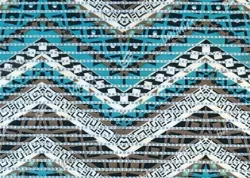 Зигзаг бирюза V 17ВL