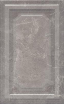 Плитка настенная Гран Пале серый панель 6354