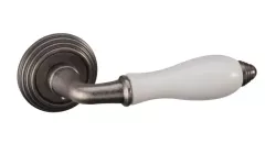 Дверные ручки Porcellana V214 Aged Silver