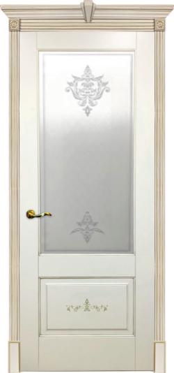 Дверное полотно остекленное Флоранс