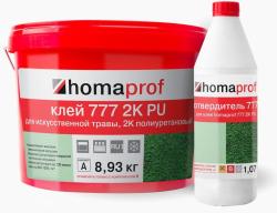 Паркетная химия Homakoll Двухкомпонентный полиуретановый клей для искусственной травы Homakoll 777 PU 