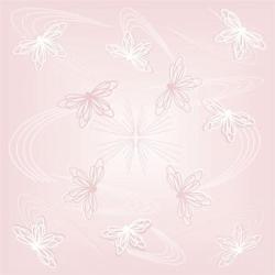 Бабочки розовый