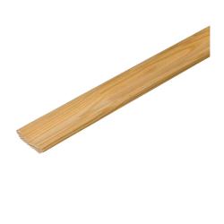Плинтус деревянный плоский 11х50