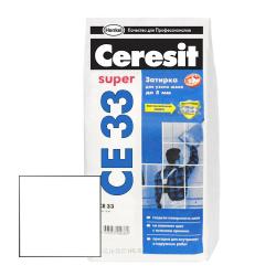 ЦЕРЕЗИТ CE33 S Затирка №1 белый