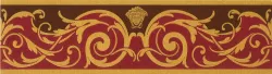 Vanitas Classica Rosso 37330 бордюр
