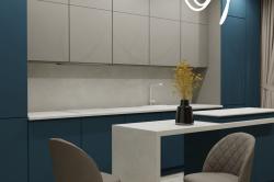 Столешница FS042 B2/1 Ягель 3000*600*38 мм 1 завал матовая