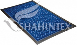 Коврик придверный влаговпитывающий SHAHINTEX МХ10 80*120 (прямоугольный) синий
