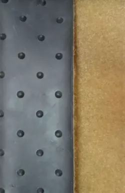 Автоковролин Standart beige шипы