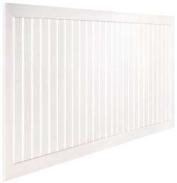 Экран радиатора реечный Deluxe 90*60 Ясень белый v533065