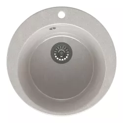 Мойка кухонная MaxStone MS-20 бежевый металлик