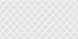 Плитка настенная Deco белый рельеф DEL052