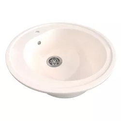Мойка кухонная Gama Stone GS2 белый 331