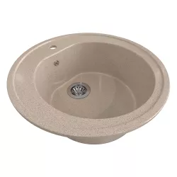Мойка кухонная Gama Stone GS2 песочный 302