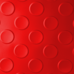 линолеум Резиновое покрытие Comfortway монетка красная