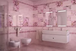 Бордюр Букет розовый
