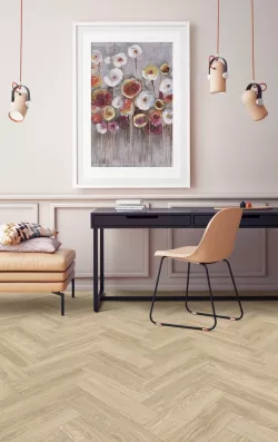 Бытовой утеплённый  линолеум Estate Oak 532