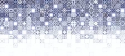 Плитка настенная Hammam blue HAG451