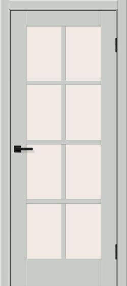 Прима-11.1 Grey Silk / White Сrystal