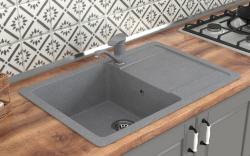 Мойка кухонная Gama Stone GS15 темно-серый 309